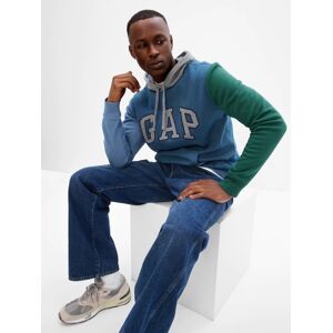 Gap Multicolor Sweatshirt With Logo - Men Modrá L Gap Multicolor Sweatshirt With Logo - Men Modrá L