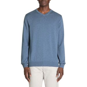 Celio Cotton Sweater Decotonv - Mens Modrá S Celio Cotton Sweater Decotonv - Mens Modrá S