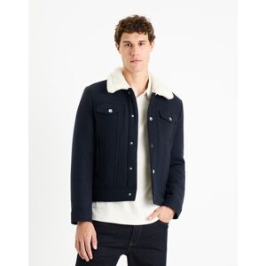 Celio Jacket With Fur Fuelisa - Men'S Modrá Xxl Celio Jacket With Fur Fuelisa - Men'S Modrá Xxl