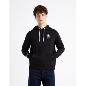 Celio Monopoly Sweatshirt - Mens Čierna Xs Celio Monopoly Sweatshirt - Mens Čierna Xs