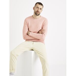 Celio Sweater Tegenial - Men'S Ružová Xxl Celio Sweater Tegenial - Men'S Ružová Xxl