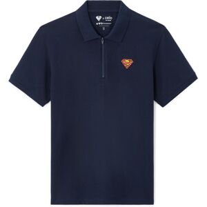 Celio Polo Shirt Superman - Men'S Modrá Xxl Celio Polo Shirt Superman - Men'S Modrá Xxl