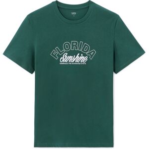Celio T-Shirt Leflo - Men'S Zelená S Celio T-Shirt Leflo - Men'S Zelená S