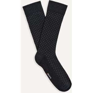 Čierne Pánske Bodkované Ponožky Celio Bip Čierna One Size Čierne Pánske Bodkované Ponožky Celio Bip Čierna One Size