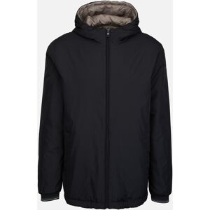 Men'S Black Jacket Geox Jharrod - Mens Čierna 48 Men'S Black Jacket Geox Jharrod - Mens Čierna 48