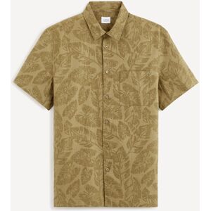 Celio Linen Shirt Baovera - Mens Hnedá S Celio Linen Shirt Baovera - Mens Hnedá S