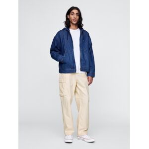 Gap Cargo Utility Herringbone Pants - Men'S Krémová 33x30 Gap Cargo Utility Herringbone Pants - Men'S Krémová 33x30