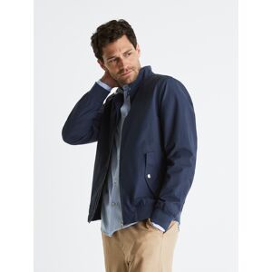 Celio Lightweight Bucoton Jacket - Mens Modrá S Celio Lightweight Bucoton Jacket - Mens Modrá S