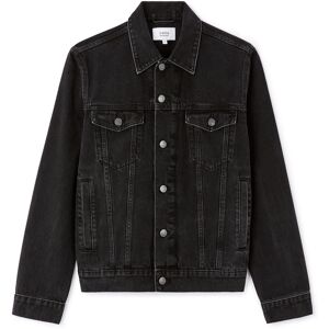 Celio Denim Jacket Gudens - Mens Čierna S Celio Denim Jacket Gudens - Mens Čierna S