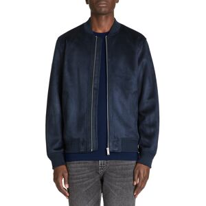 Celio Judain Faux Suede Jacket - Men'S Modrá L Celio Judain Faux Suede Jacket - Men'S Modrá L