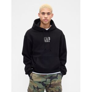 Gap Oversize Sweatshirt With Vintage Soft Logo - Men'S Čierna S Gap Oversize Sweatshirt With Vintage Soft Logo - Men'S Čierna S
