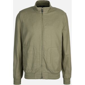 Khaki Pánska Bomber Bunda Geox Recanati Kaki M Khaki Pánska Bomber Bunda Geox Recanati Kaki M