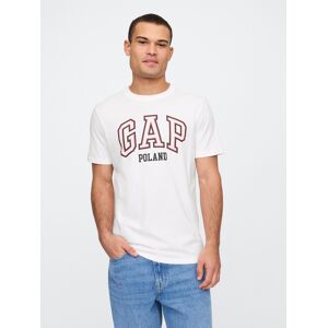 T-Shirt Gap Poland - Men'S Biela Xxl T-Shirt Gap Poland - Men'S Biela Xxl