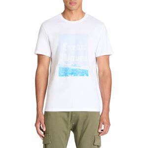 Celio Cotton T-Shirt Jevibe - Men'S Biela S Celio Cotton T-Shirt Jevibe - Men'S Biela S