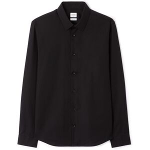 Pánska Čierna Slim Fit Košeľa Celio Čierna L Pánska Čierna Slim Fit Košeľa Celio Čierna L