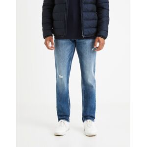 Straight Fit Pre Mužov Celio - Modrá Modrá 30-34 Straight Fit Pre Mužov Celio - Modrá Modrá 30-34