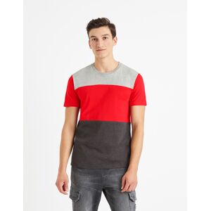 Celio Vetrois T-Shirt With Stripes - Men'S S Celio Vetrois T-Shirt With Stripes - Men'S S