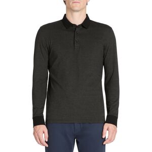 Celio Polo Jebille Long Sleeve T-Shirt - Mens Čierna Xxl Celio Polo Jebille Long Sleeve T-Shirt - Mens Čierna Xxl