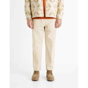 Celio Trousers Donathan - Men'S Krémová 33/34 Celio Trousers Donathan - Men'S Krémová 33/34