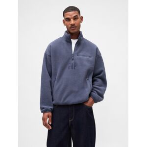 Gap Oversize Arctic Fleece Sherpa Mikina Modrá L Gap Oversize Arctic Fleece Sherpa Mikina Modrá L