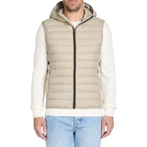 Celio Hooded Vest Jushellsl - Mens Krémová M Celio Hooded Vest Jushellsl - Mens Krémová M