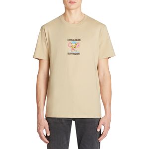 Celio Spongebob Short Sleeve T-Shirt - Mens Krémová Xxl Celio Spongebob Short Sleeve T-Shirt - Mens Krémová Xxl