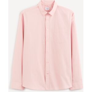 Celio Bamaopeach Košeľa S Dlhým Rukávom - Muži Ružová S Celio Bamaopeach Košeľa S Dlhým Rukávom - Muži Ružová S