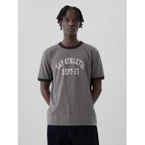 Gap Cotton T-Shirt Athletic - Mens Šedá L Gap Cotton T-Shirt Athletic - Mens Šedá L