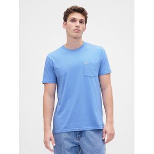 Gap T-Shirt With Pocket - Men'S Svetlomodrá Xxl Gap T-Shirt With Pocket - Men'S Svetlomodrá Xxl