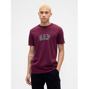 Gap T-Shirt With Logo - Men'S Tmavočervená S Gap T-Shirt With Logo - Men'S Tmavočervená S