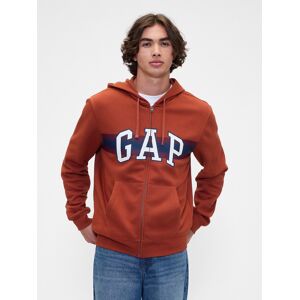 Gap Zipper Logo Sweatshirt - Mens Biela S Gap Zipper Logo Sweatshirt - Mens Biela S