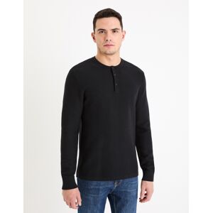 Čierny Pánsky Basic Sveter Celio Genesis Čierna S Čierny Pánsky Basic Sveter Celio Genesis Čierna S