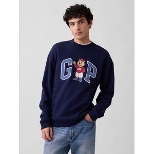 GAP Pánska Mikina S Logom Brannan Bear Modrá Xl GAP Pánska Mikina S Logom Brannan Bear Modrá Xl