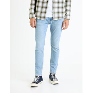 Svetlomodré Pánske Slim Fit Džínsy Celio Fotaper Svetlomodrá 36 Svetlomodré Pánske Slim Fit Džínsy Celio Fotaper Svetlomodrá 36