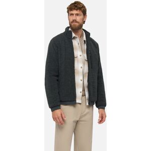 Black Men'S Geox Sweater Jacket - Men'S Čierna L Black Men'S Geox Sweater Jacket - Men'S Čierna L