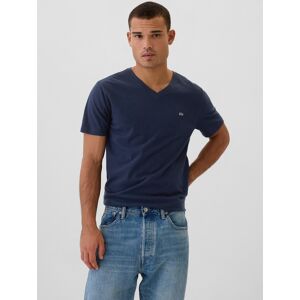 Gap T-Shirt With Logo - Men'S Modrá Xxl Gap T-Shirt With Logo - Men'S Modrá Xxl