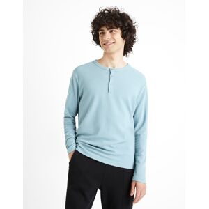 Celio T-Shirt Ceplay With Long Sleeves - Men Šedá M Celio T-Shirt Ceplay With Long Sleeves - Men Šedá M