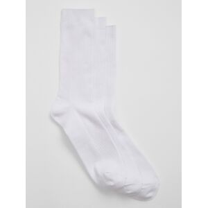Sada Troch Párov Pánskych Ponožiek V Bielej Farbe Gap Šedá One Size Sada Troch Párov Pánskych Ponožiek V Bielej Farbe Gap Šedá One Size