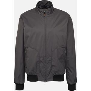 Dark Grey Men'S Jacket Geox Snake - Men Šedá 58 Dark Grey Men'S Jacket Geox Snake - Men Šedá 58