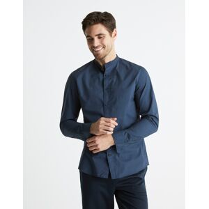 Celio Bamaopeach Long Sleeve Shirt - Mens Modrá S Celio Bamaopeach Long Sleeve Shirt - Mens Modrá S