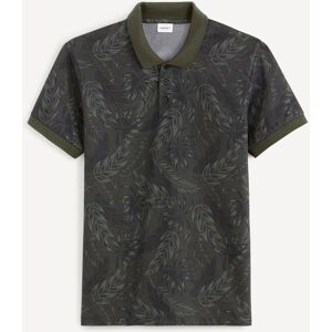 Celio Polo T-Shirt Bexotic Pique - Men'S Šedá S Celio Polo T-Shirt Bexotic Pique - Men'S Šedá S