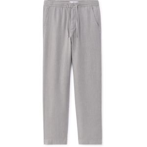 Celio Linen Trousers Dolinus - Mens Šedá 33/34 Celio Linen Trousers Dolinus - Mens Šedá 33/34