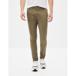 Celio Pobobby Chino Bi-Stretch Trousers - Mens Kaki 30-34 Celio Pobobby Chino Bi-Stretch Trousers - Mens Kaki 30-34