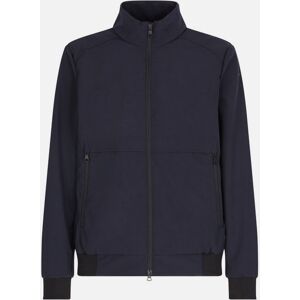 Men'S Dark Blue Quilted Jacket Geox Spherica - Mens Čierna 50 Men'S Dark Blue Quilted Jacket Geox Spherica - Mens Čierna 50