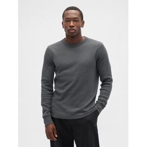 Gap Waffle Pattern T-Shirt - Mens Čierna M Gap Waffle Pattern T-Shirt - Mens Čierna M