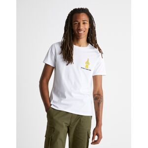 Celio The Simpsons T-Shirt - Mens Biela S Celio The Simpsons T-Shirt - Mens Biela S