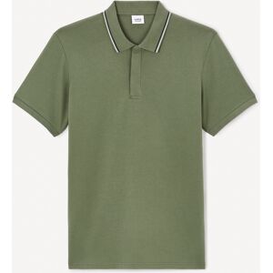 Zelené Pánske Polo Tričko Celio Jevrait Kaki S Zelené Pánske Polo Tričko Celio Jevrait Kaki S
