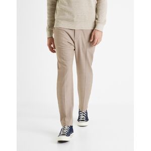 Celio Doclun Trousers - Men'S Krémová 30-34 Celio Doclun Trousers - Men'S Krémová 30-34