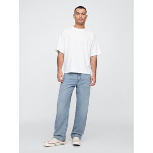 Gap Jeans Relaxed Supersoft Biela 33x30 Gap Jeans Relaxed Supersoft Biela 33x30