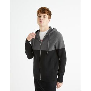 Celio Hoodie - Mens Čierna S Celio Hoodie - Mens Čierna S